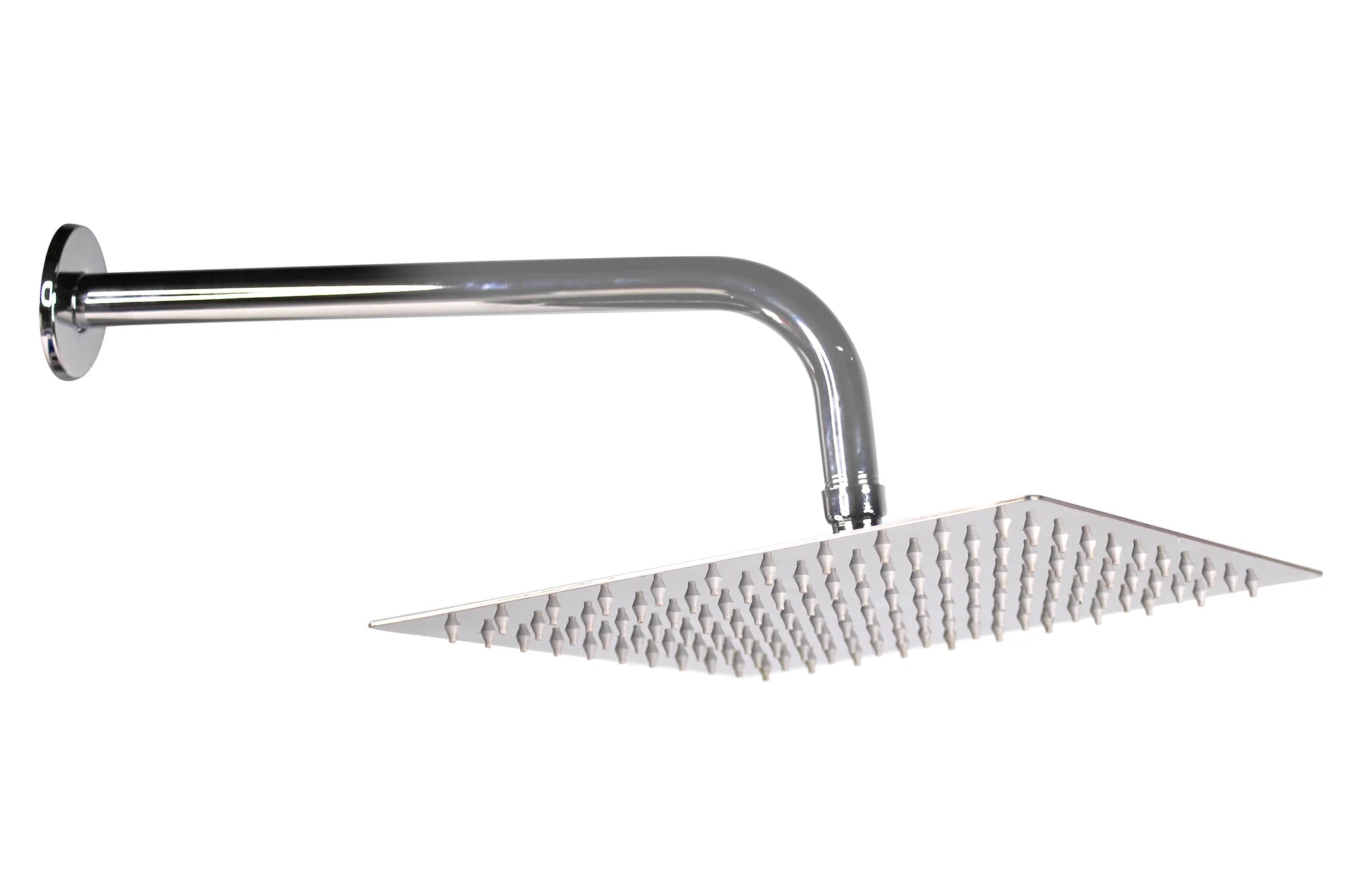 EZ-FLO Ultra-Thin Square Shower Head 10 Inch Rain Shower Head Stainless Steel Square Large Shower Head Stainless Steel, High Pressure High Flow Rainfall Shower Head Replacement - Water Saving Waterfall Shower Head 90143 EZ-FLO Ultra-Thin Square Shower Head 10 Inch Rain Shower Head Stainless Steel Square Large Shower Head Stainless Steel, High Pressure High Flow Rainfall Shower Head Replacement - Water Saving Waterfall Shower Head 90143